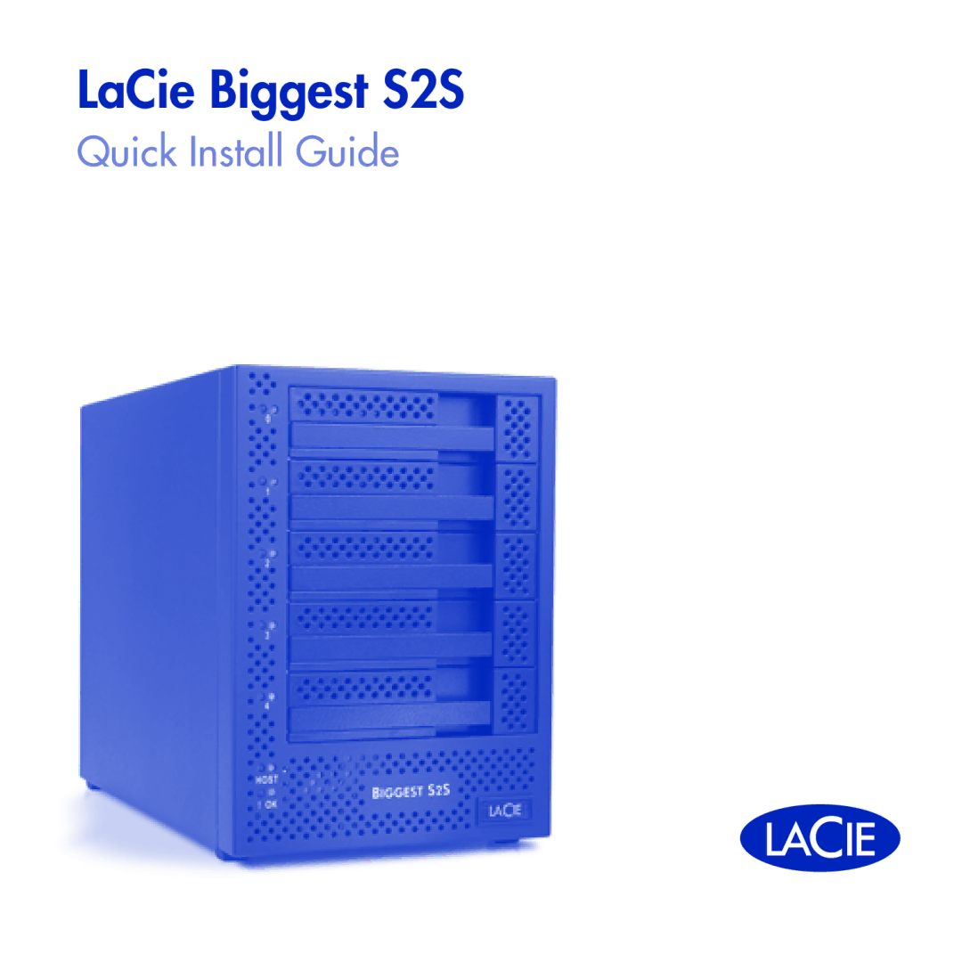 LaCie manual LaCie Biggest S2S 