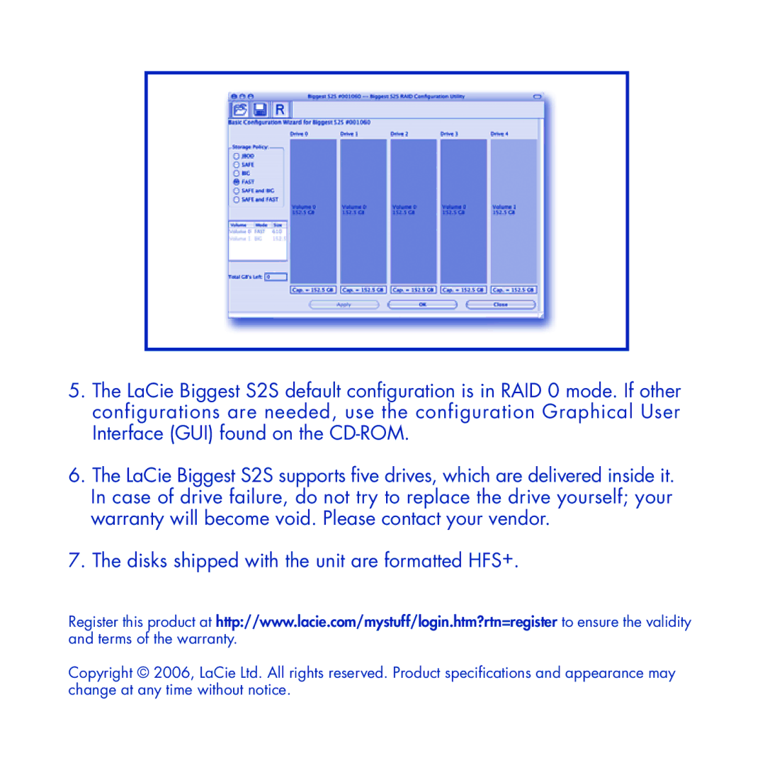 LaCie S2S manual 