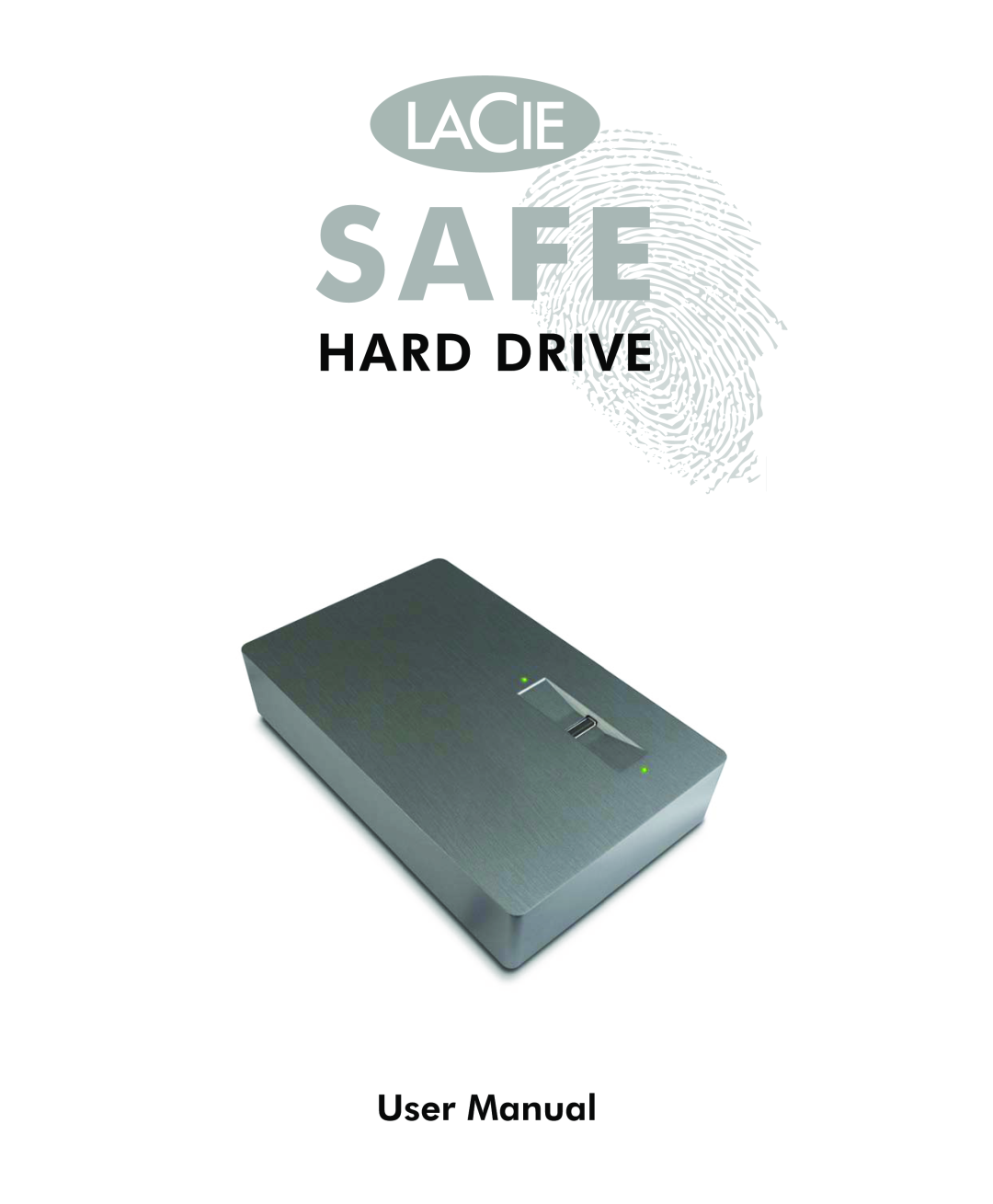 LaCie SAFE manual Safe, Hard Drive, User Manual 