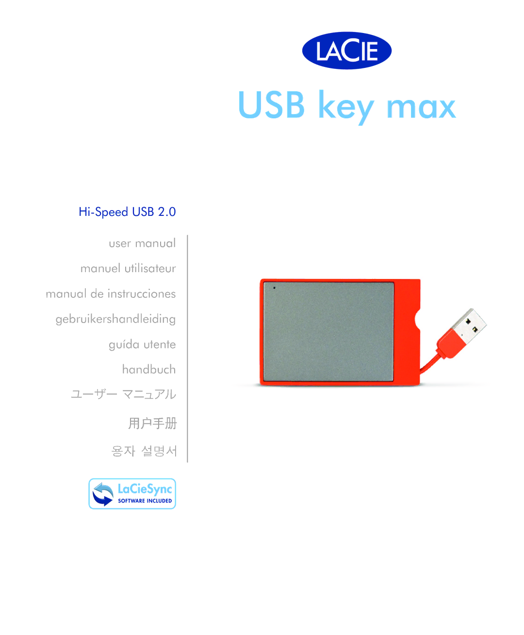 LaCie USB Key MAX user manual USB key max 