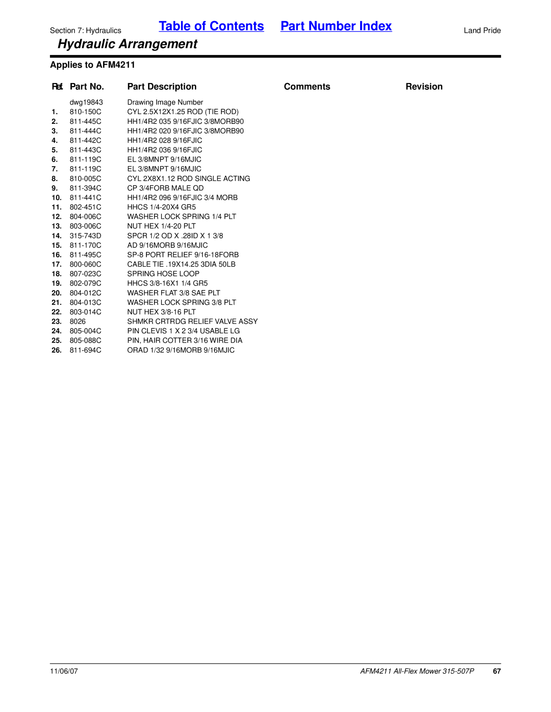 Land Pride AFM4211 12 -006C Washer Lock Spring 1/4 PLT, 18 -023C Spring Hose Loop, 21 -013C Washer Lock Spring 3/8 PLT 