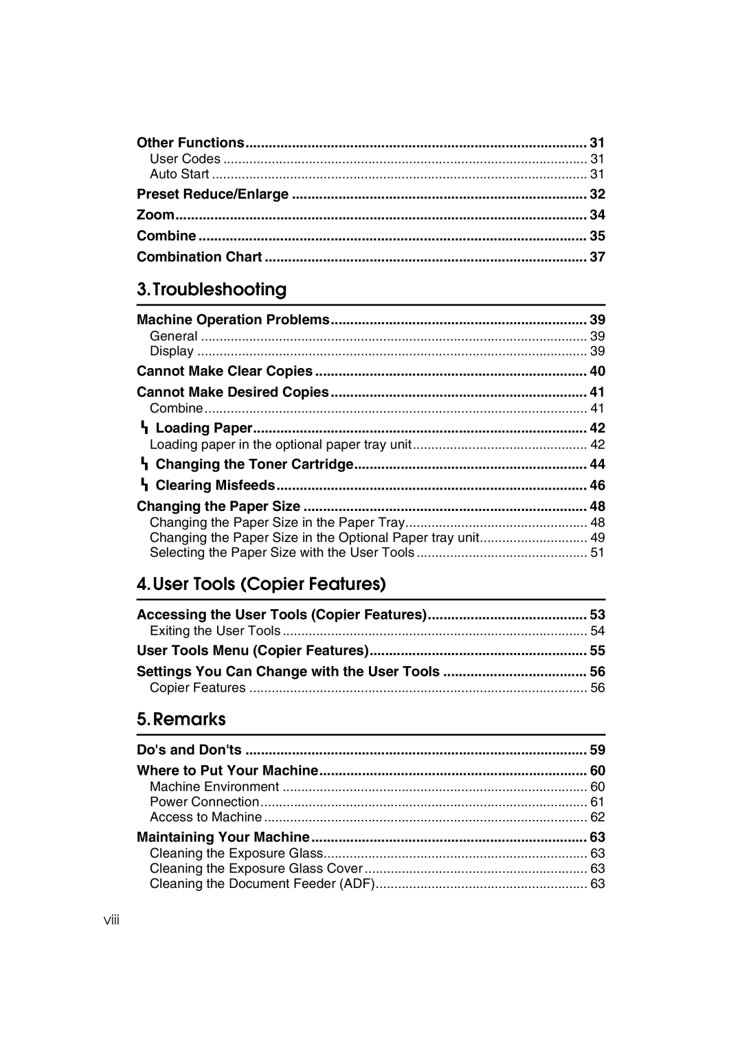 Lanier 5613 manual Troubleshooting 