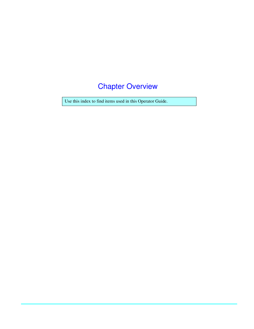 Lanier 5618 manual Use this index to find items used in this Operator Guide 