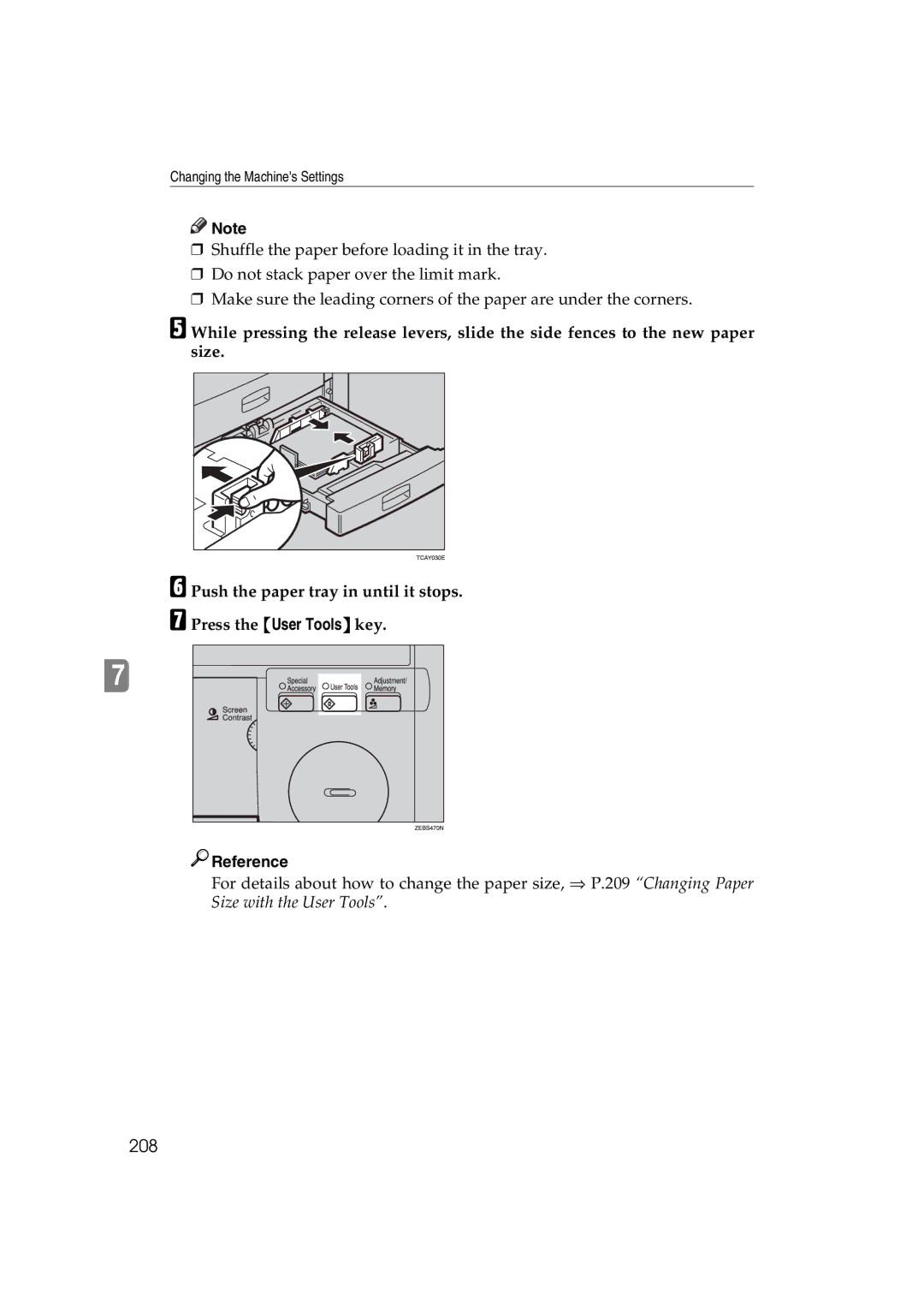 Lanier 5813 manual 208 