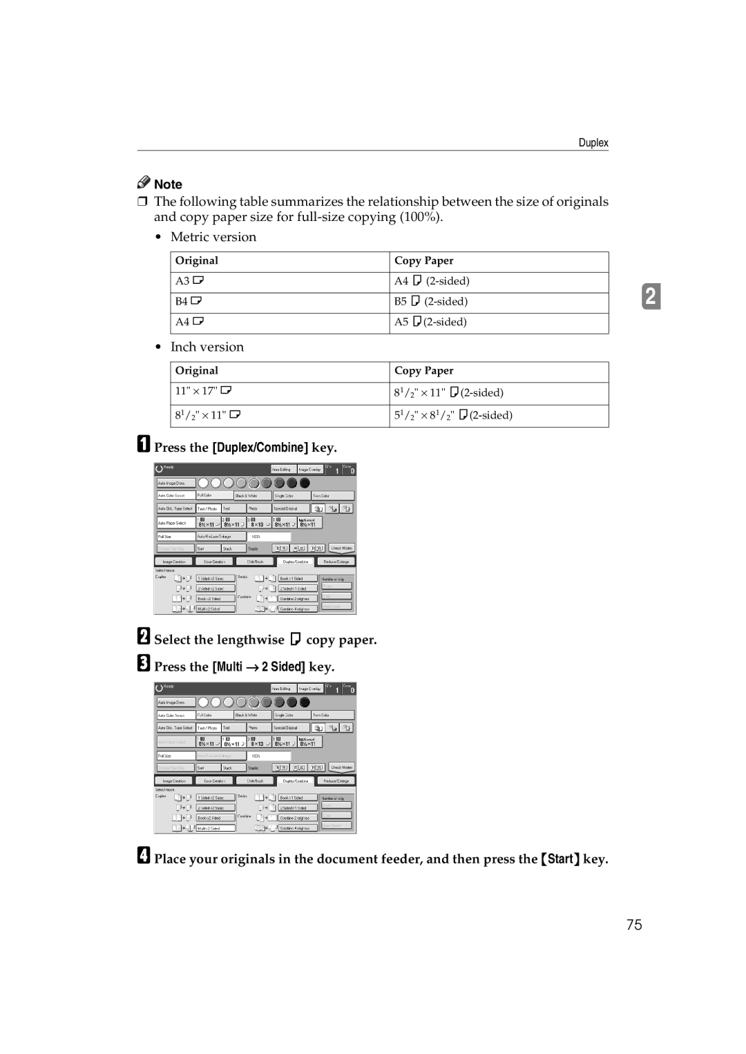 Lanier 5813 manual Original Copy Paper 