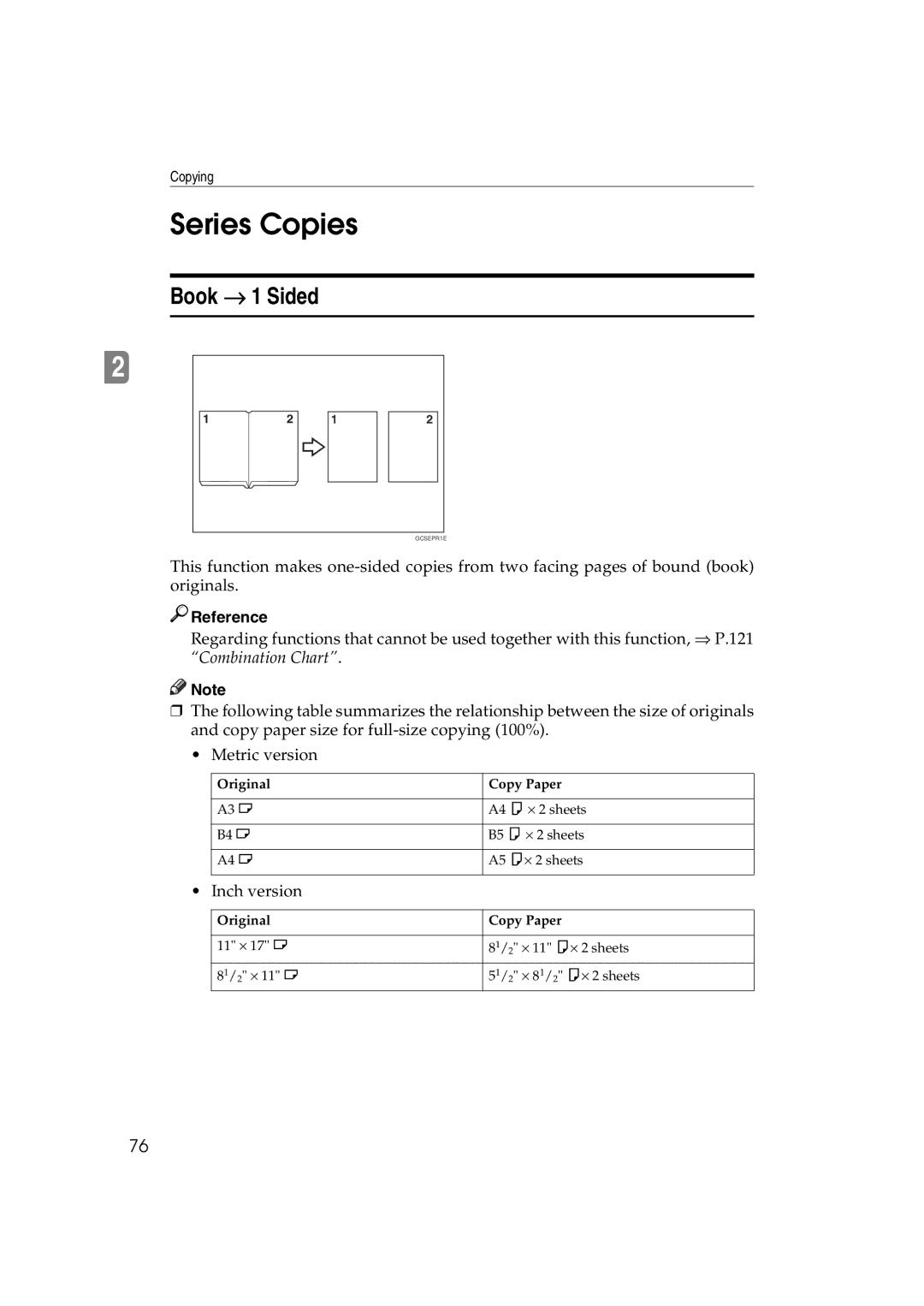 Lanier 5813 manual Series Copies, Book → 1 Sided 