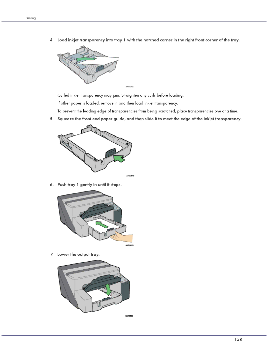 Lanier GX3000 manual 158 