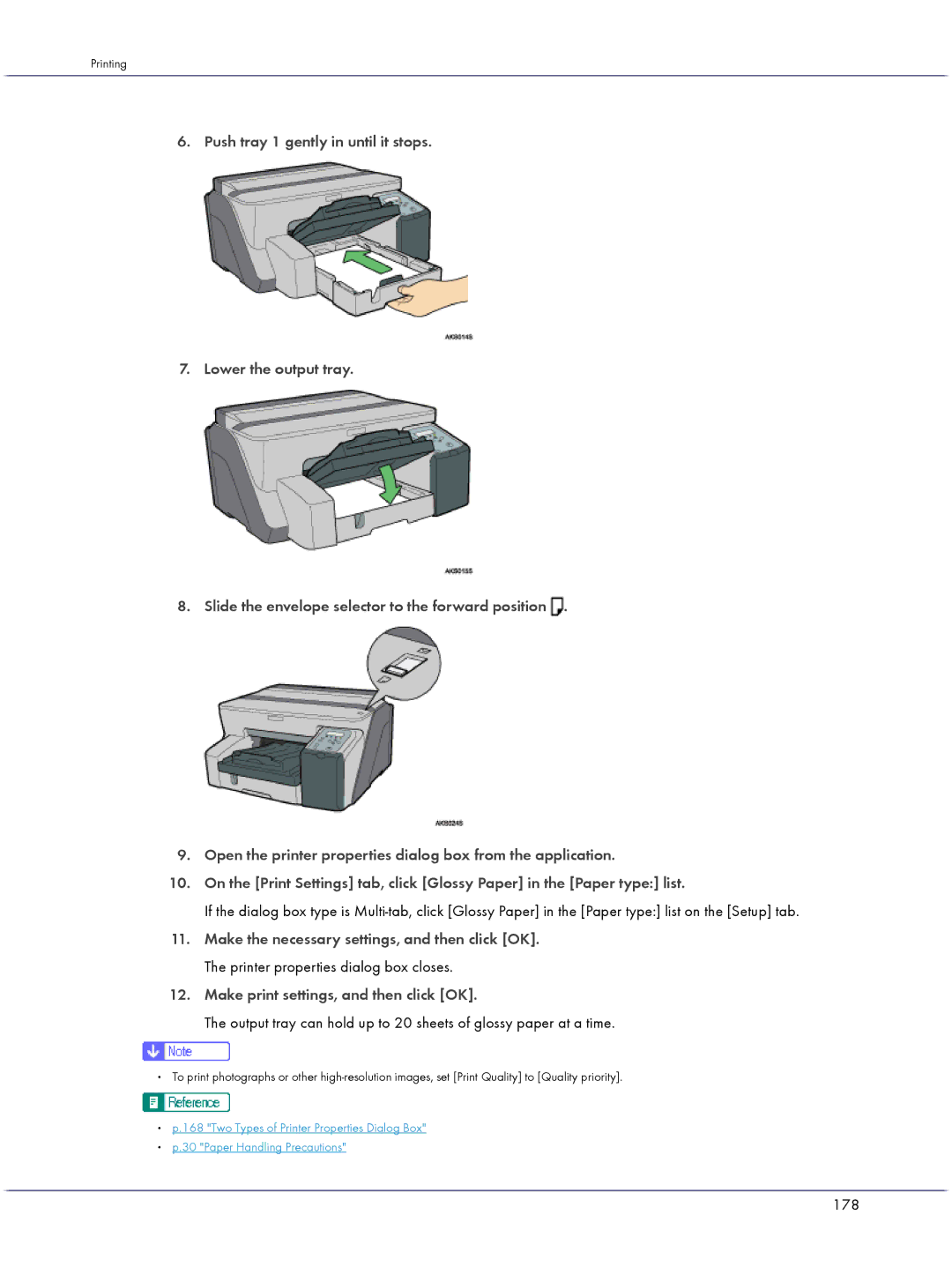 Lanier GX5050 manual 178 