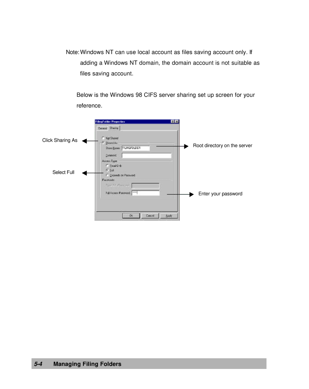 Lanier IS100e manual 4Managing Filing Folders 