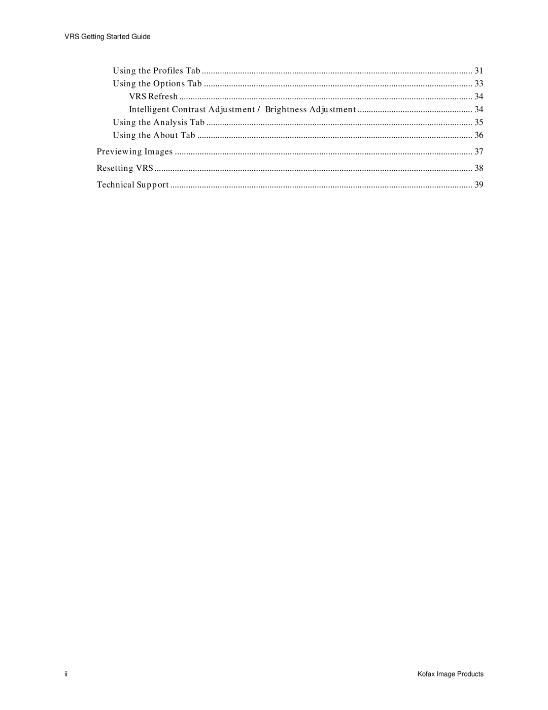 Lanier IS450DE manual VRS Getting Started Guide 