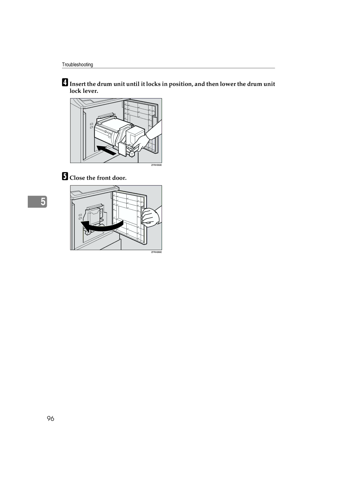 Lanier LDD030, JP1030 manual Troubleshooting 