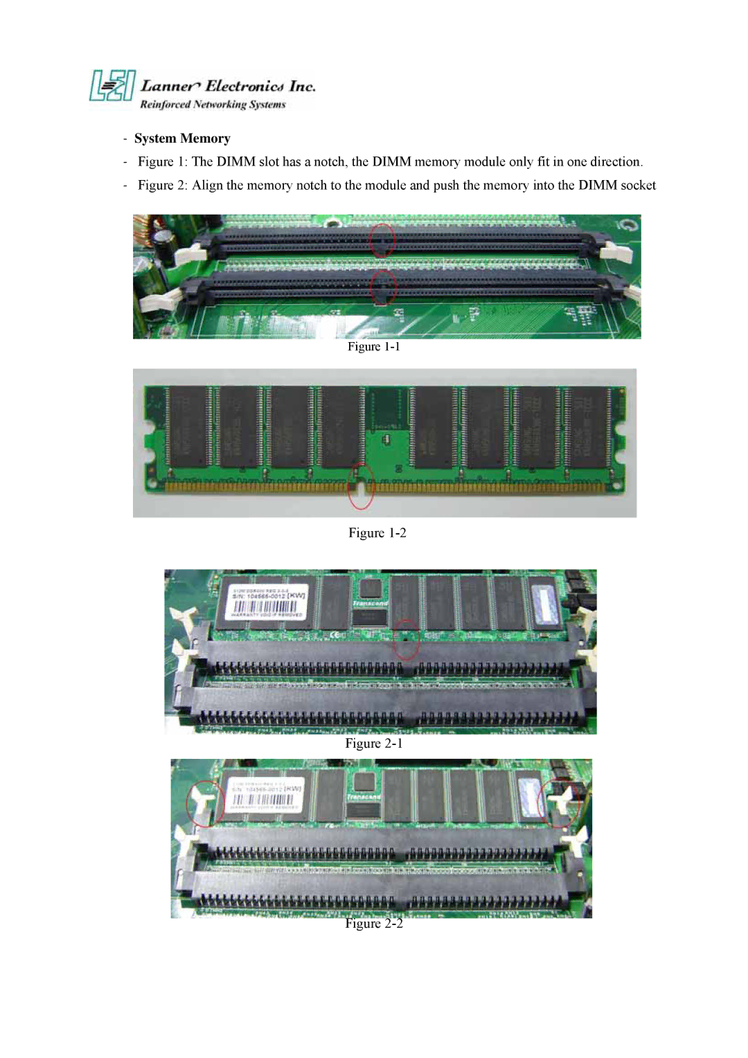 Lanner electronic FW-7870, 19" 1U Intel Pentium 4 Socket T Rackmount Network Security Platform user manual System Memory 