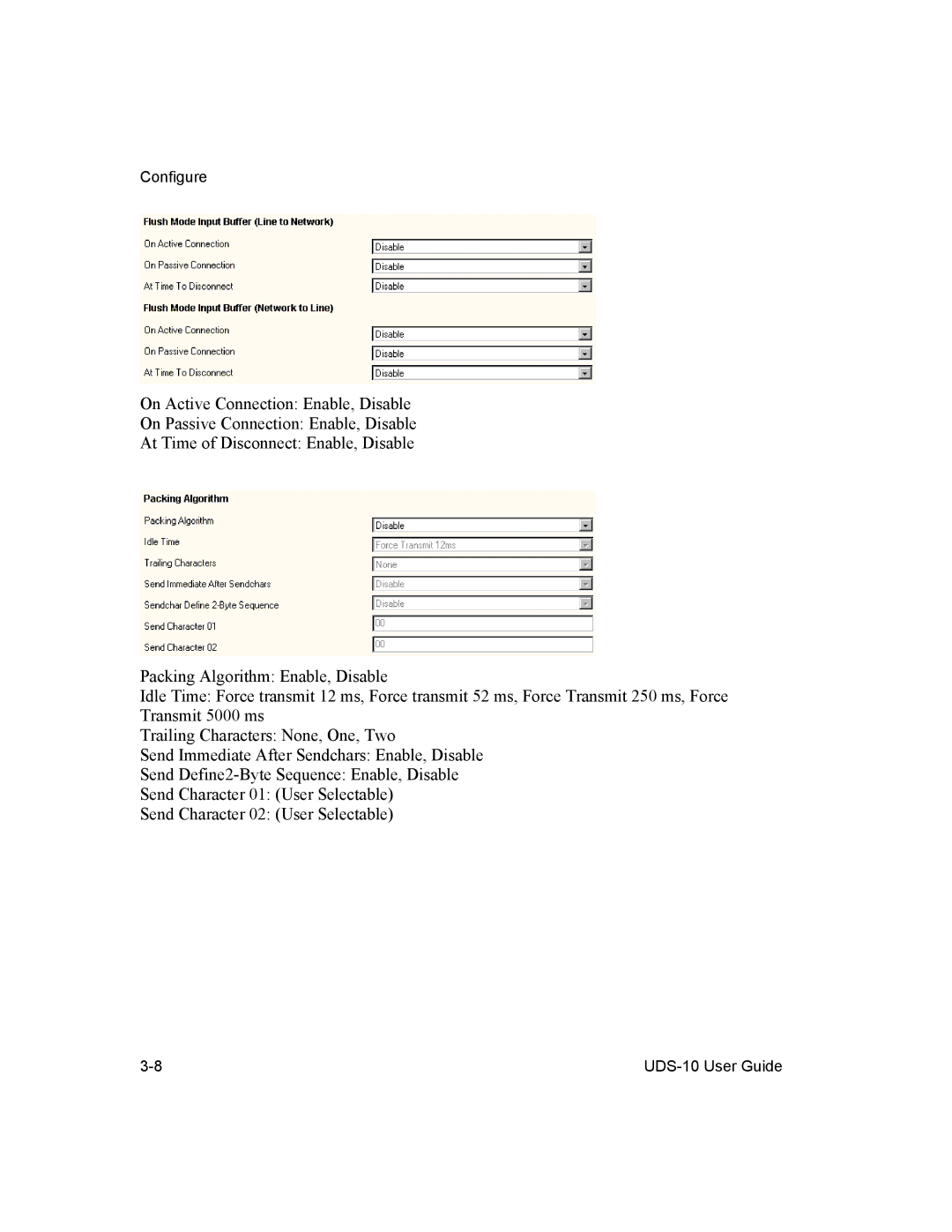 Lantronix 10 manual Configure 