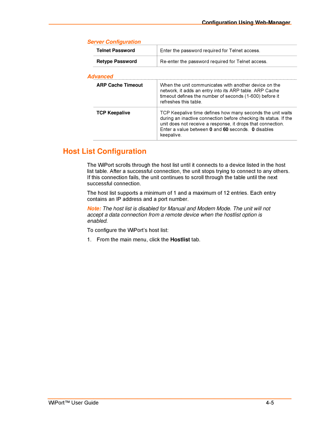 Lantronix 900-332 manual Server Configuration, Advanced 