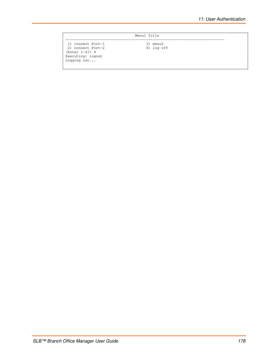 Lantronix 900-510 manual SLB Branch Office Manager User Guide 178 