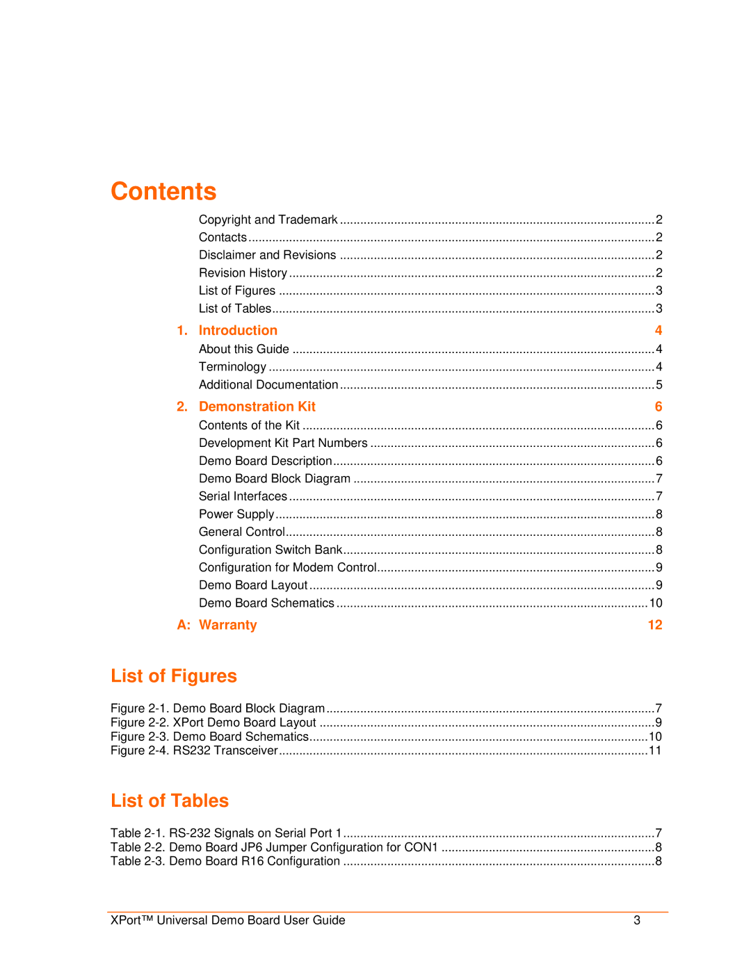 Lantronix 900-563 manual Contents 