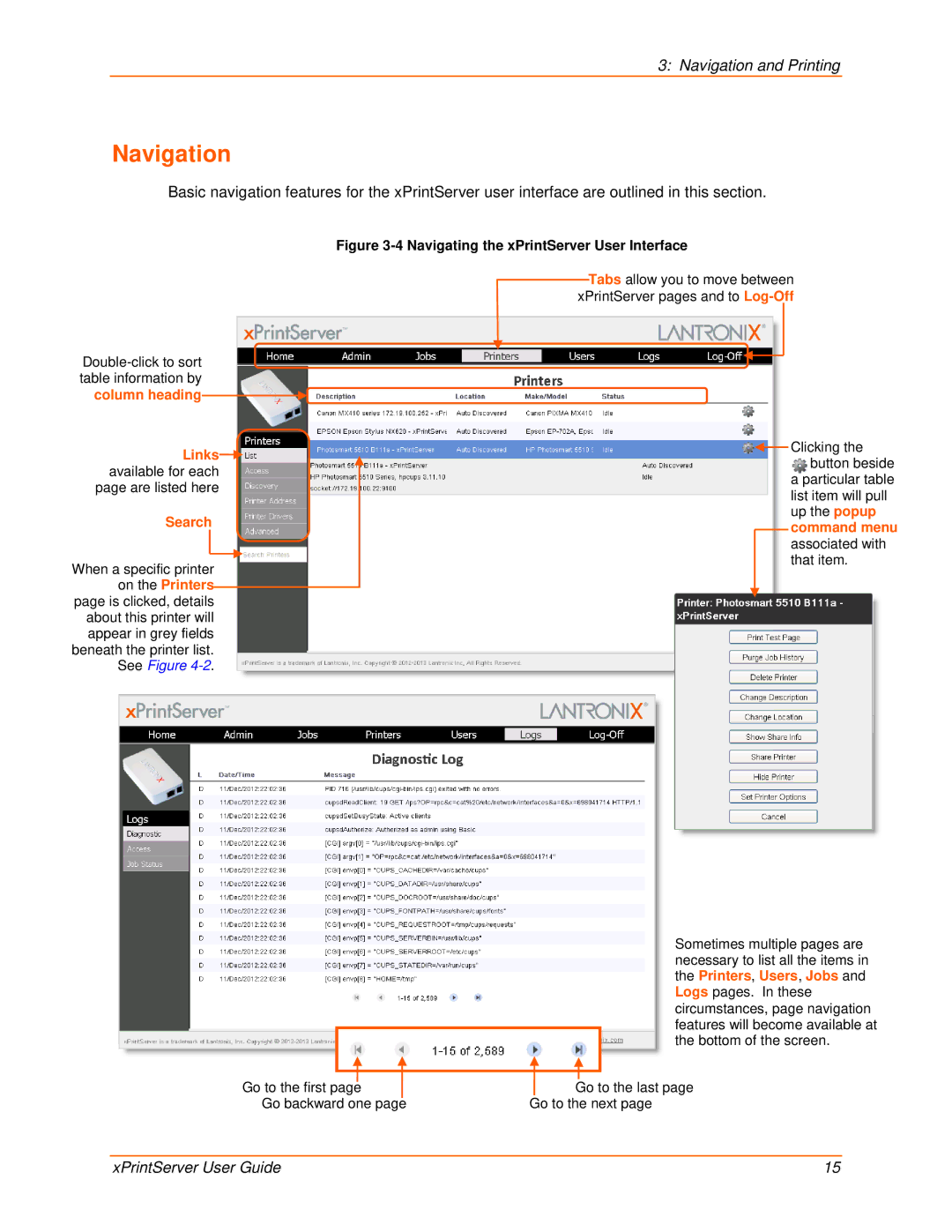 Lantronix 900-603 manual Navigation, Search 