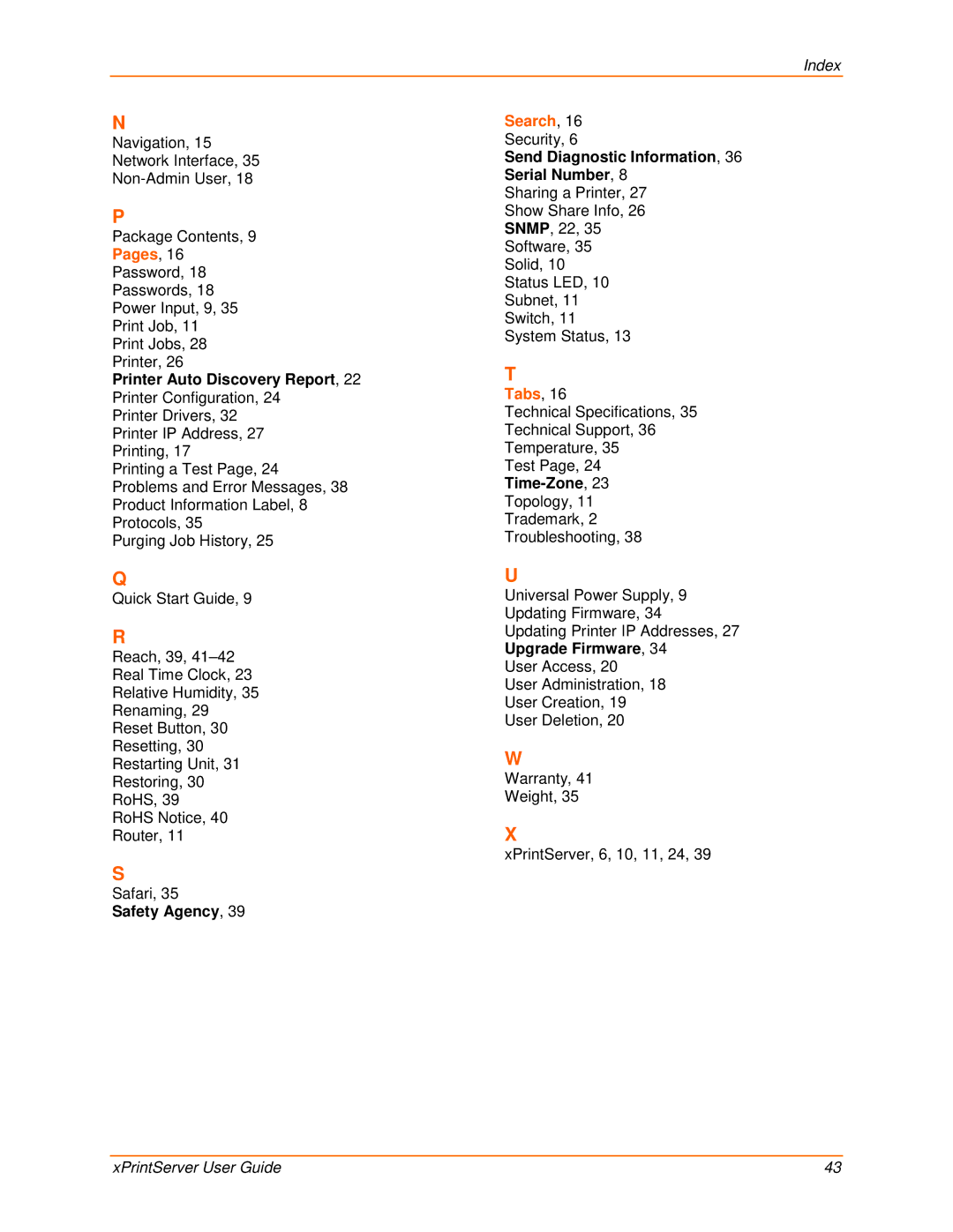 Lantronix 900-603 manual Printer Auto Discovery Report, Send Diagnostic Information, 36 Serial Number, Time-Zone 