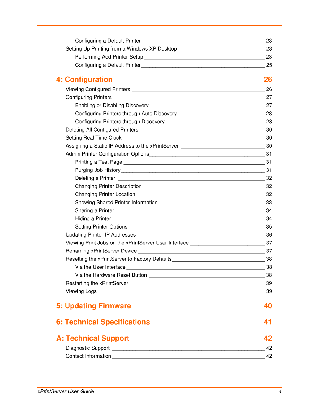 Lantronix 900-633-R manual Updating Firmware Technical Specifications Technical Support 