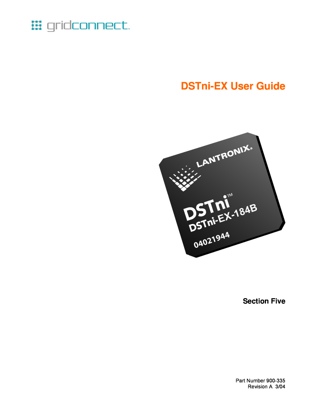 Lantronix manual DSTni-EX User Guide, Section Five 
