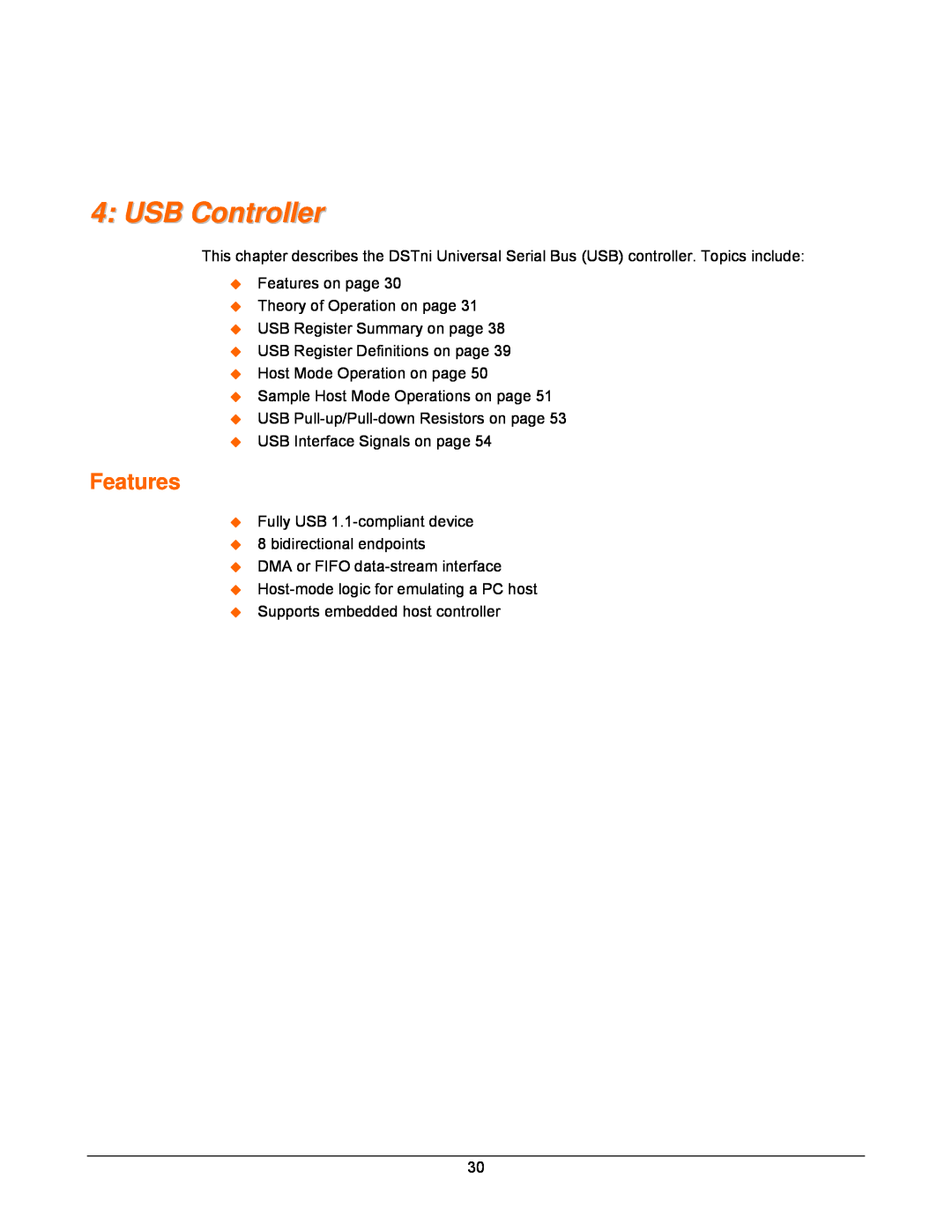 Lantronix DSTni-EX manual USB Controller, Features 
