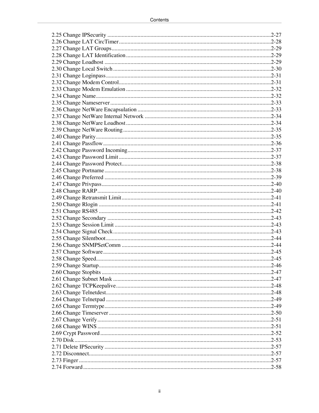 Lantronix MSS manual Contents 