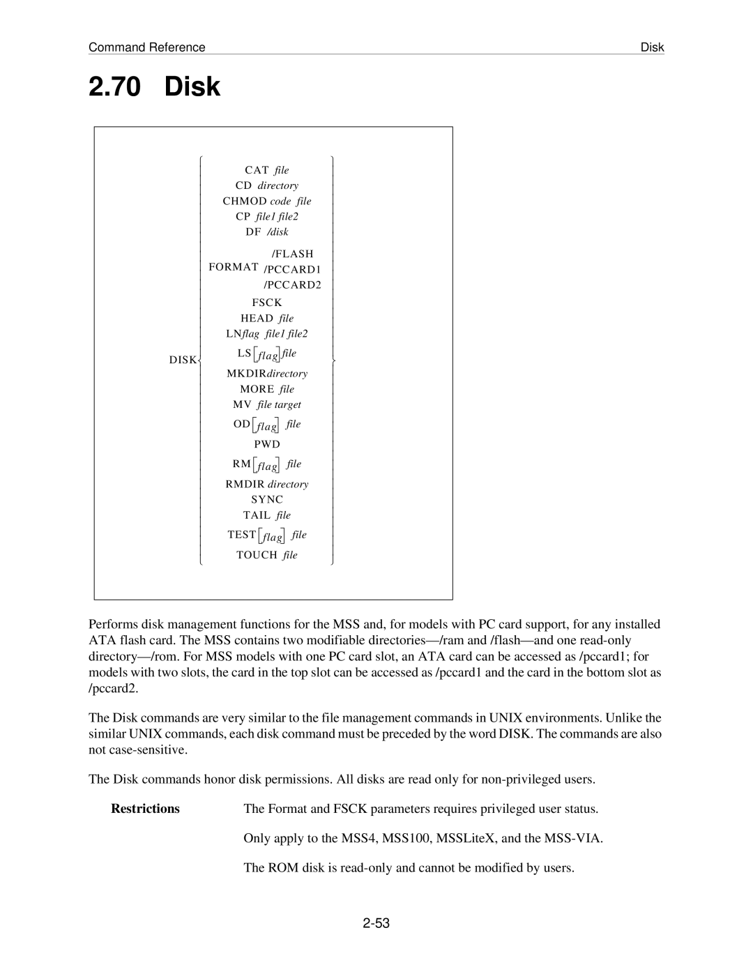 Lantronix MSS manual Disk 