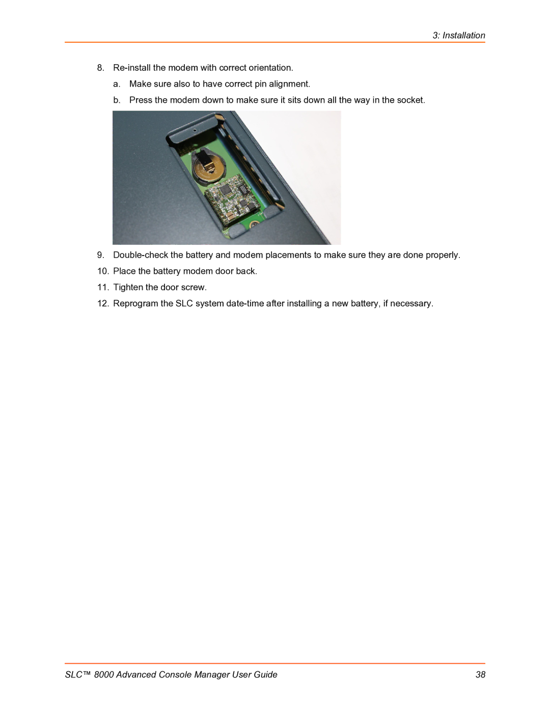 Lantronix SLC 8000 manual Installation 