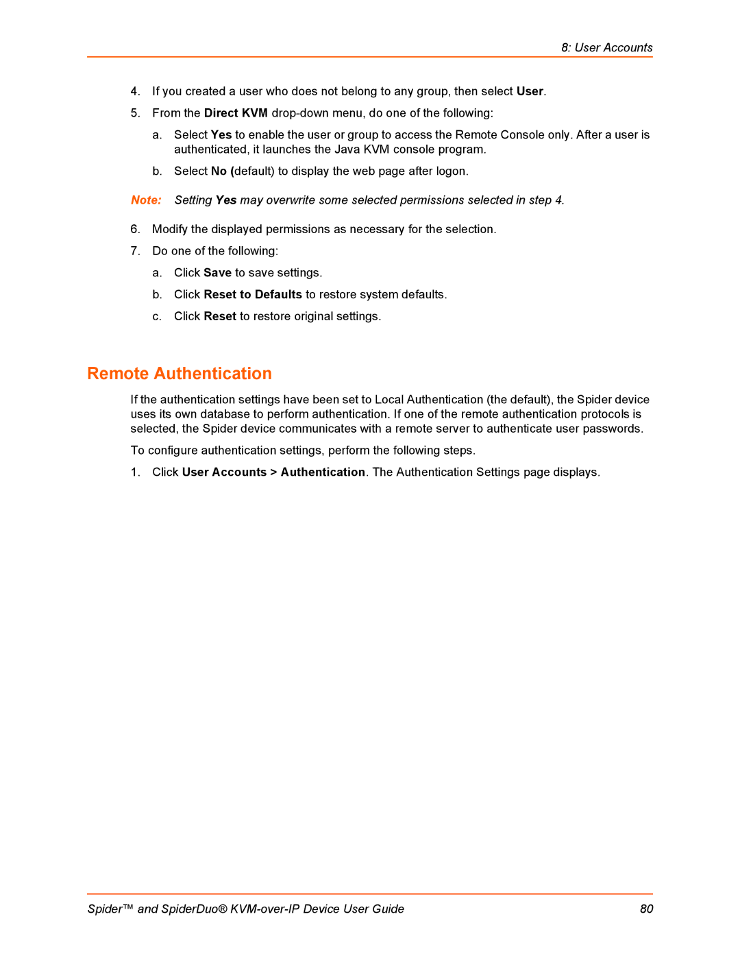 Lantronix SLSLP400PS201 manual Remote Authentication 