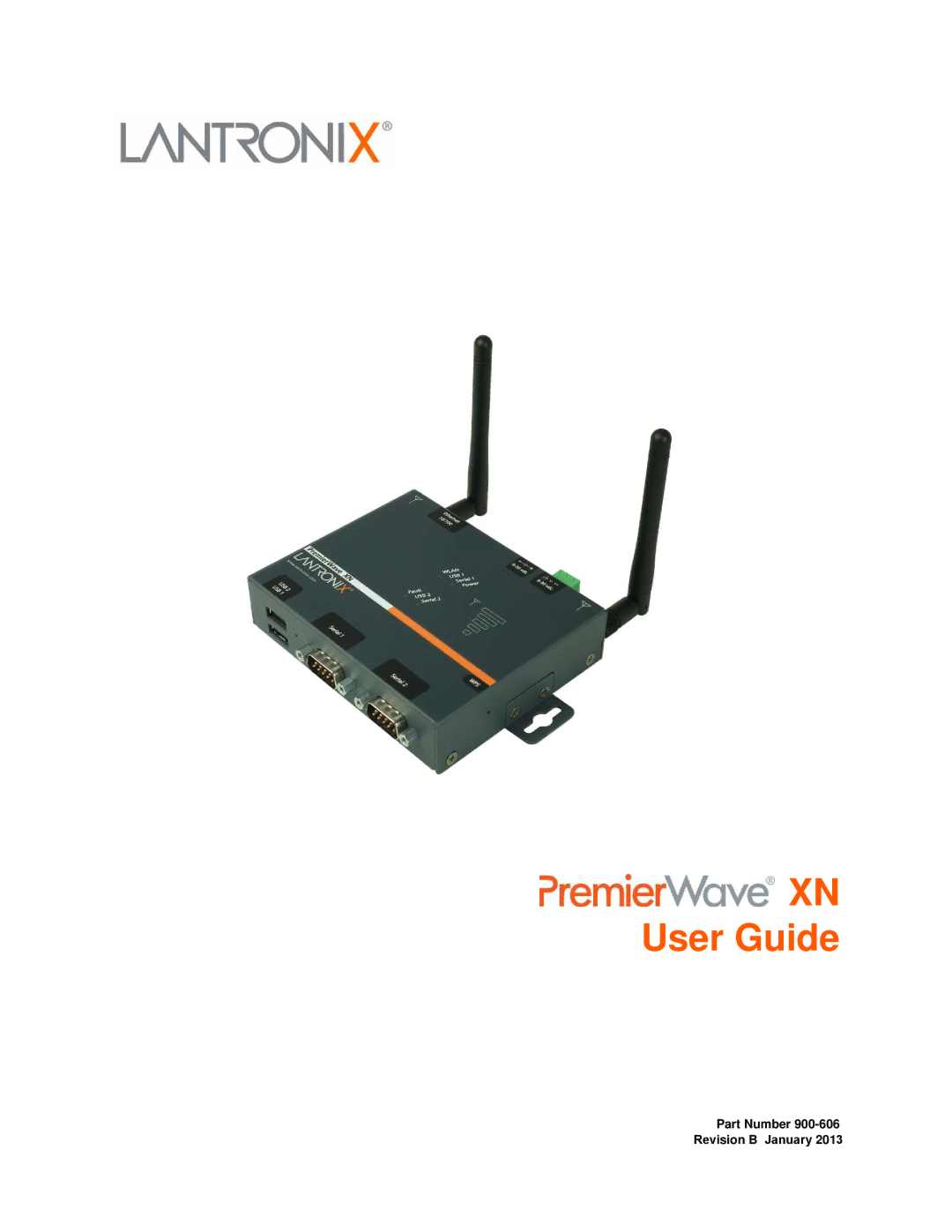 Lantronix manual XN User Guide 