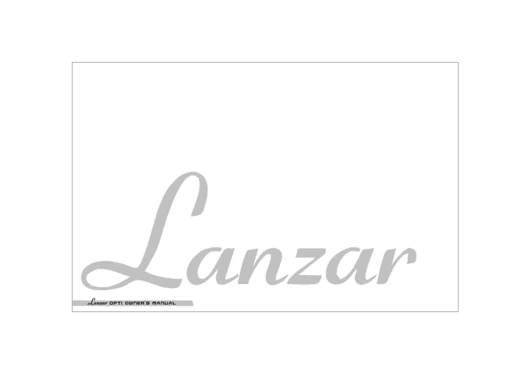 Lanzar Car Audio 1200HC manual 