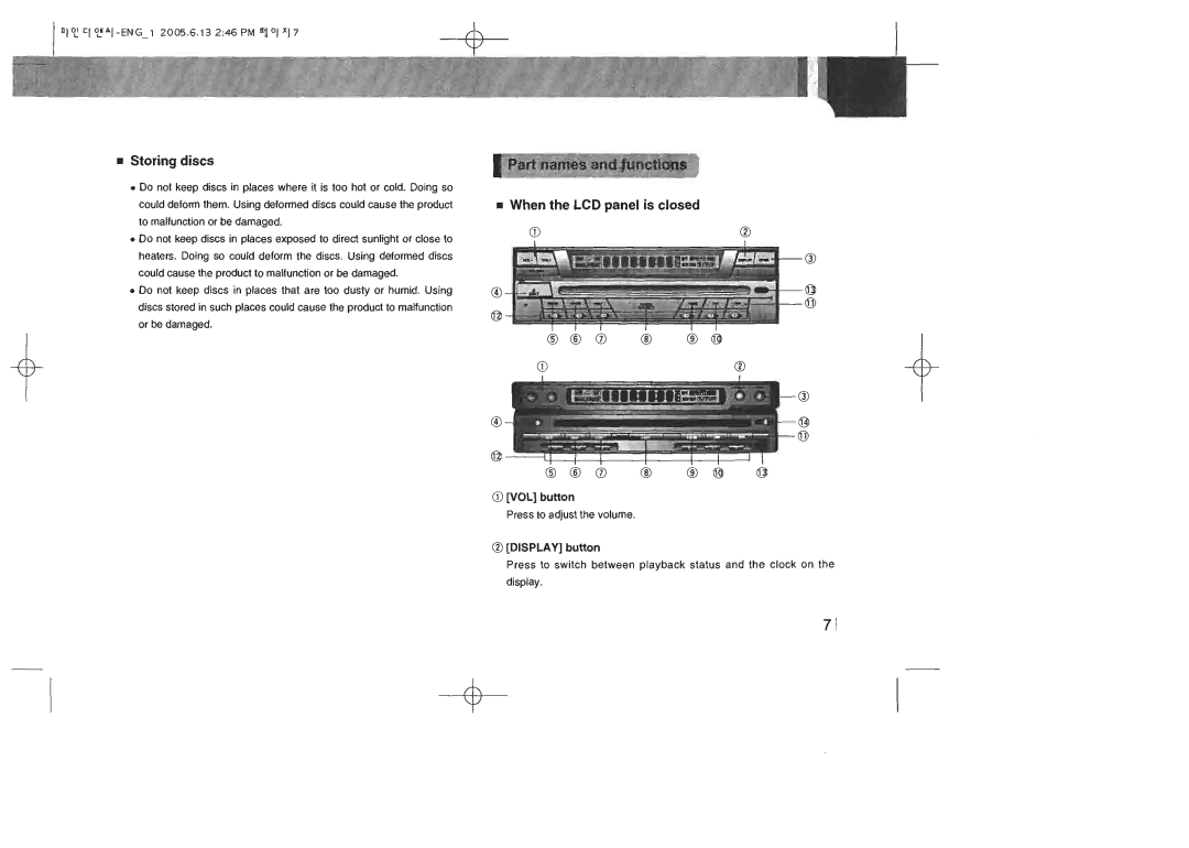 Lanzar Car Audio STDIN70 manual 