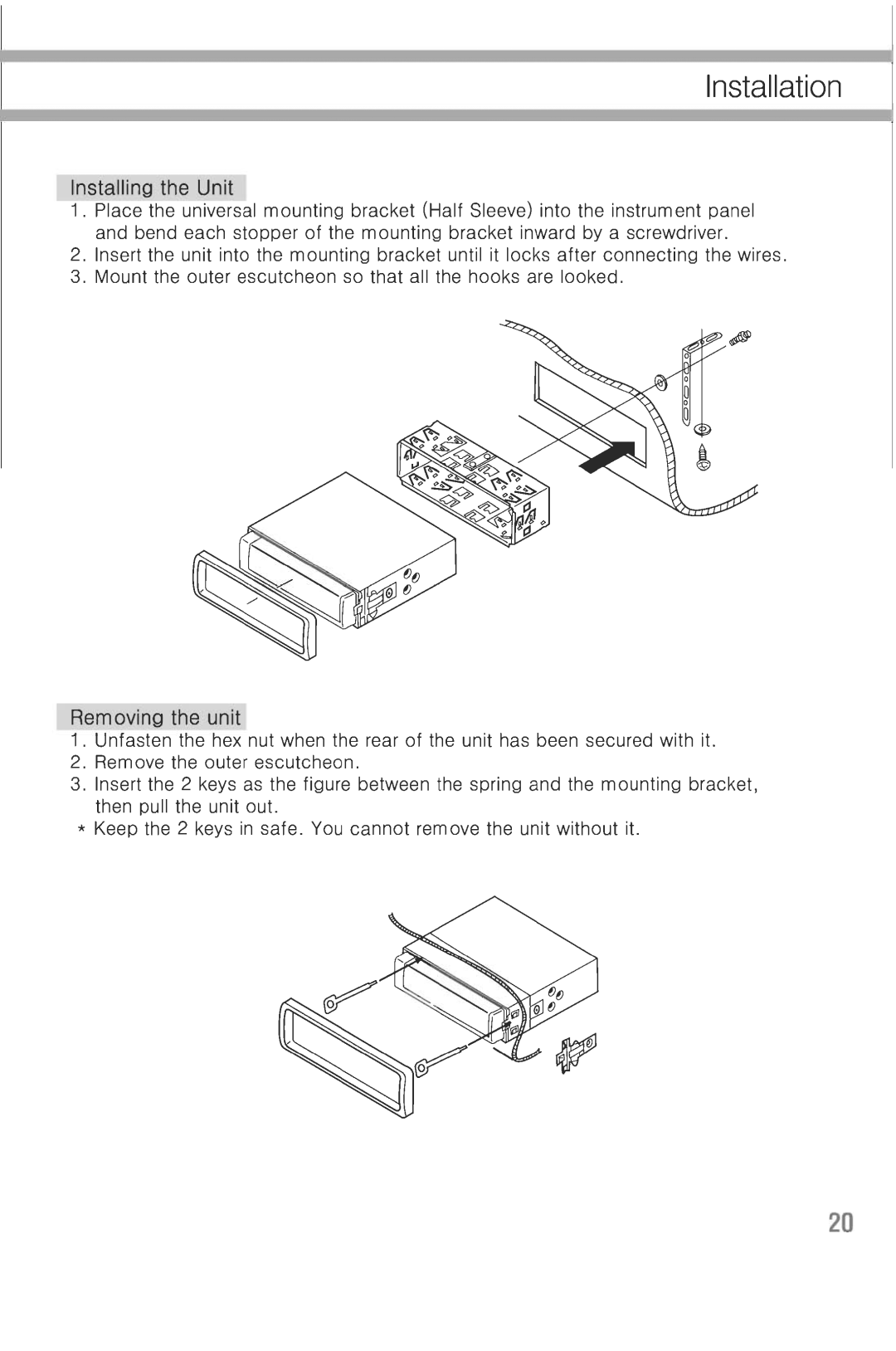 Lanzar Car Audio SV7TV manual 