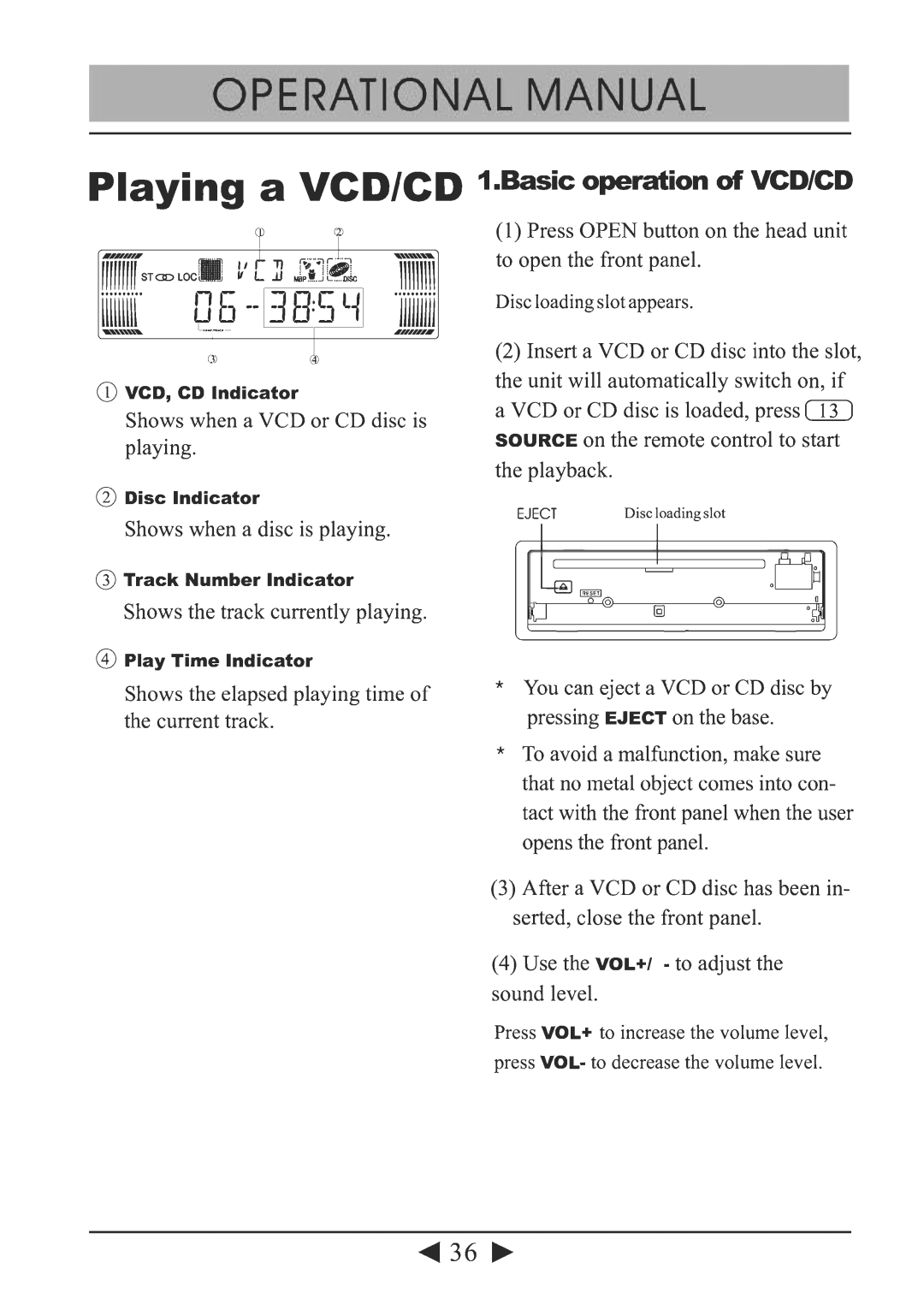 Lanzar Car Audio SVDVD28 manual 