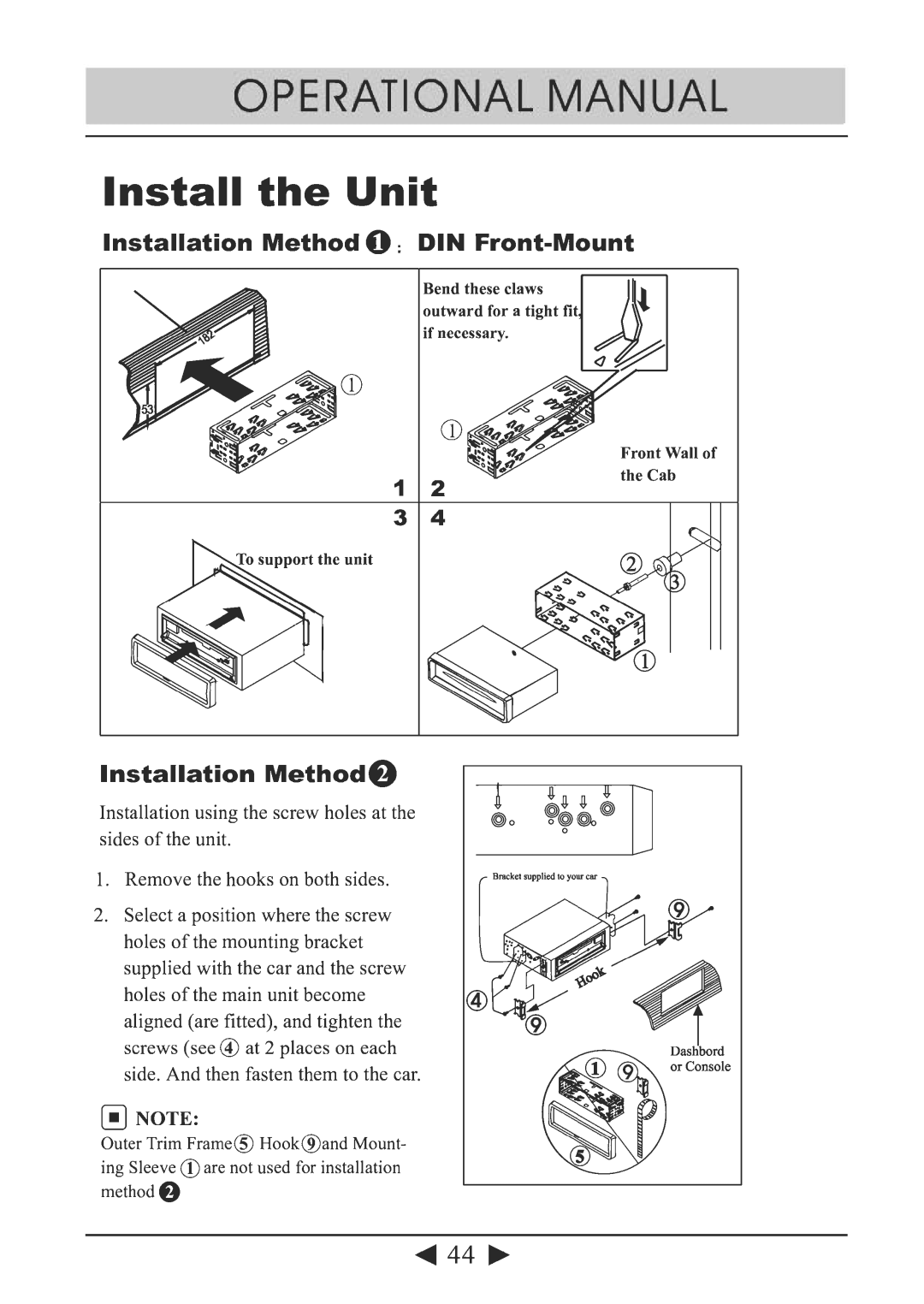 Lanzar Car Audio SVDVD28 manual 