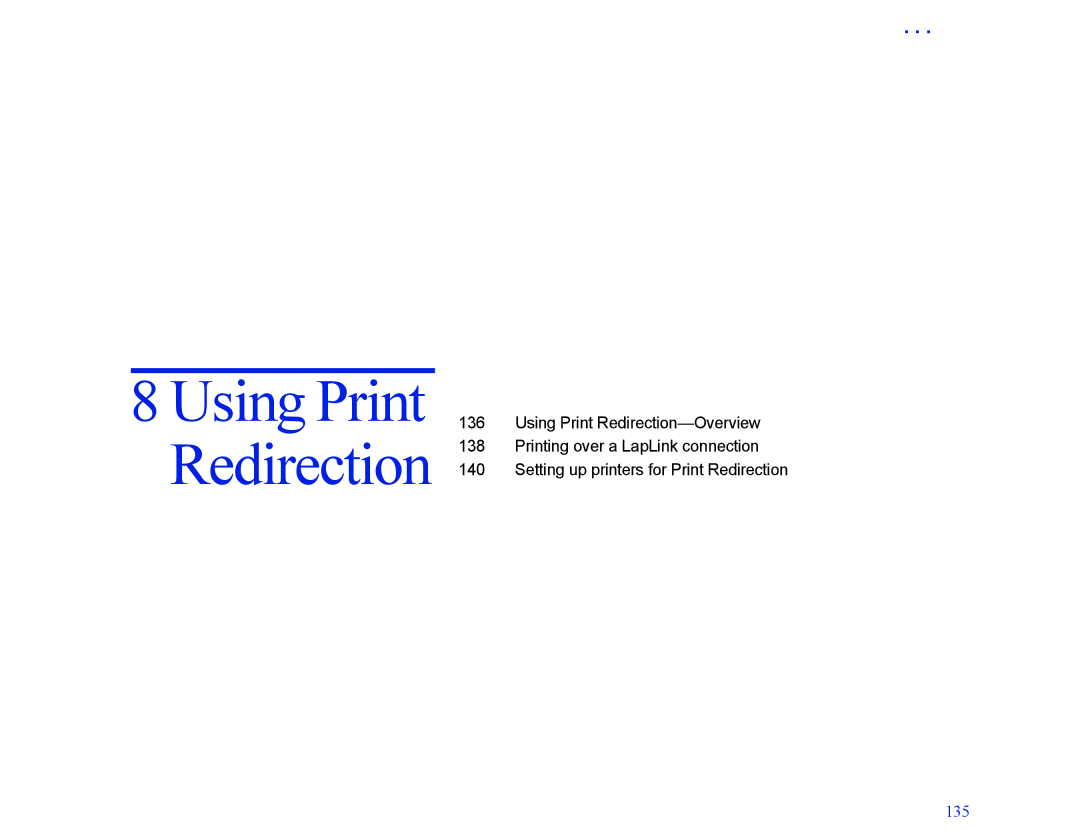 LapLink MN-LGD011-XX-US manual Using Print Redirection 