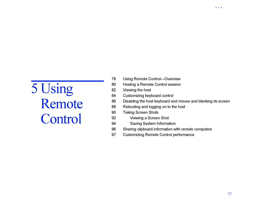 LapLink MN-LGD011-XX-US manual Using Remote Control 