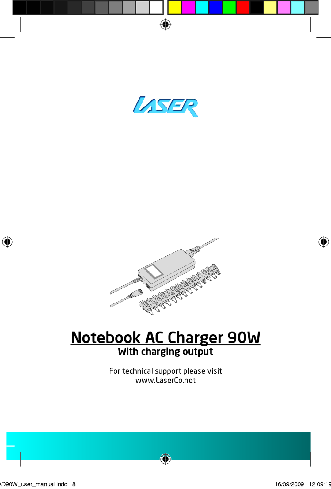 Laser PW-AD90W user manual With charging output 