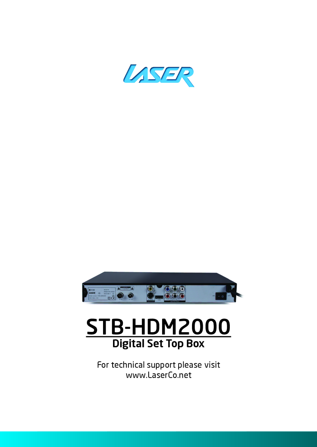 Laser STB-HDM2000 user manual 