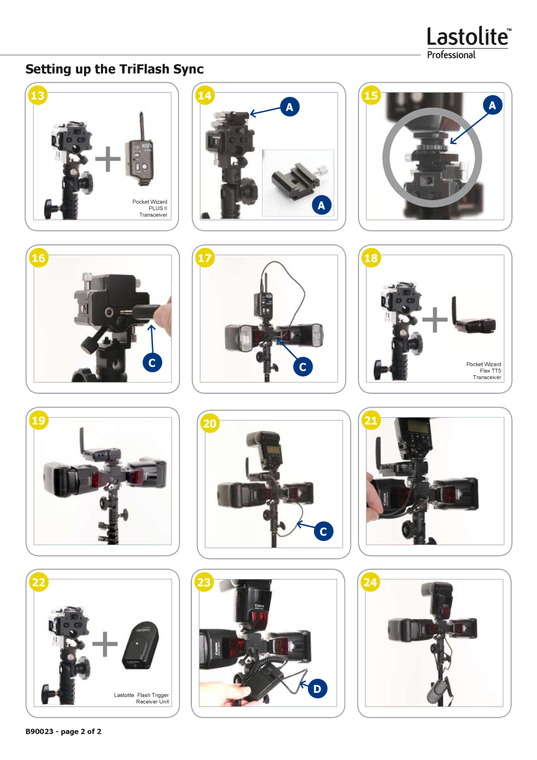 Lastolite manual B90023 page 2 