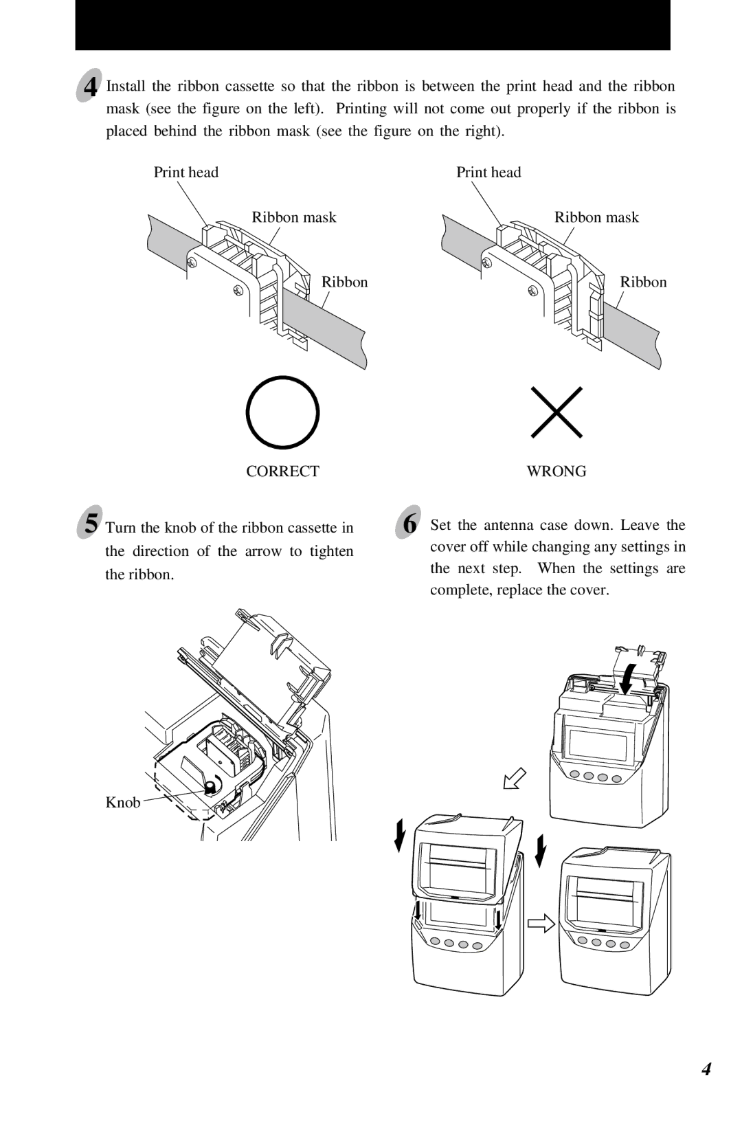 Lathem 7500E manual Correct Wrong 