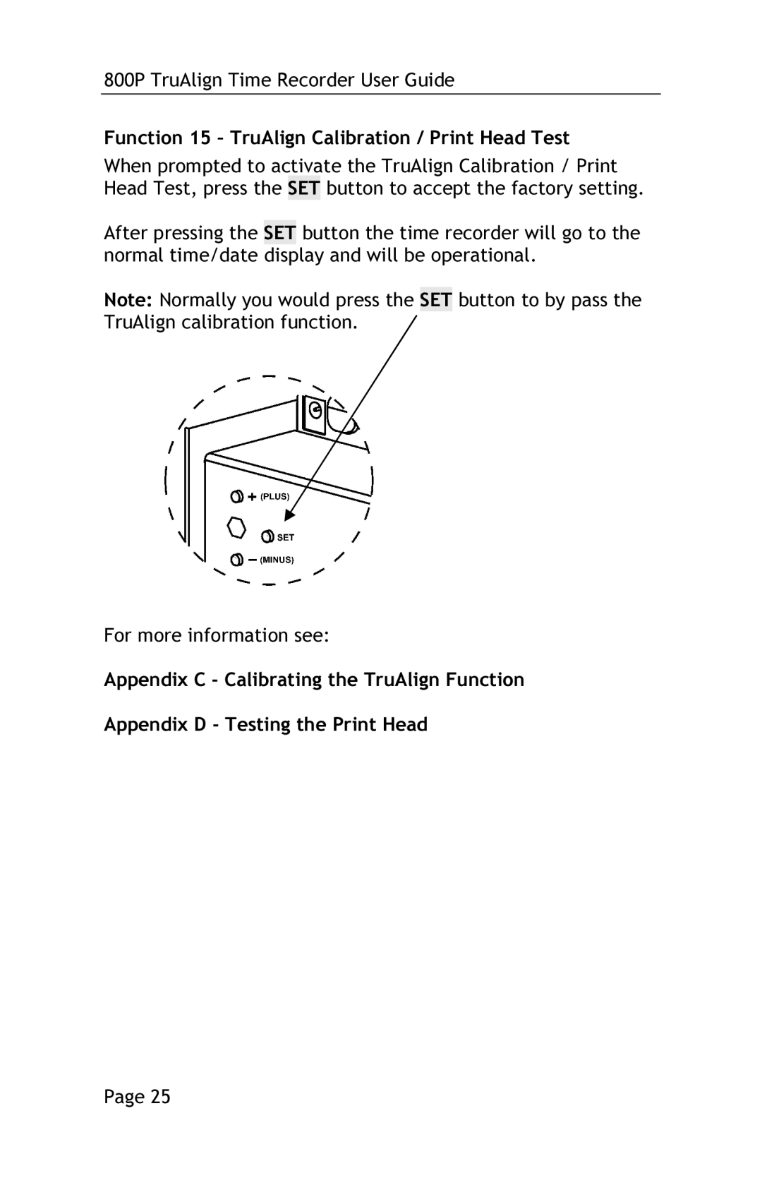 Lathem 800P manual 