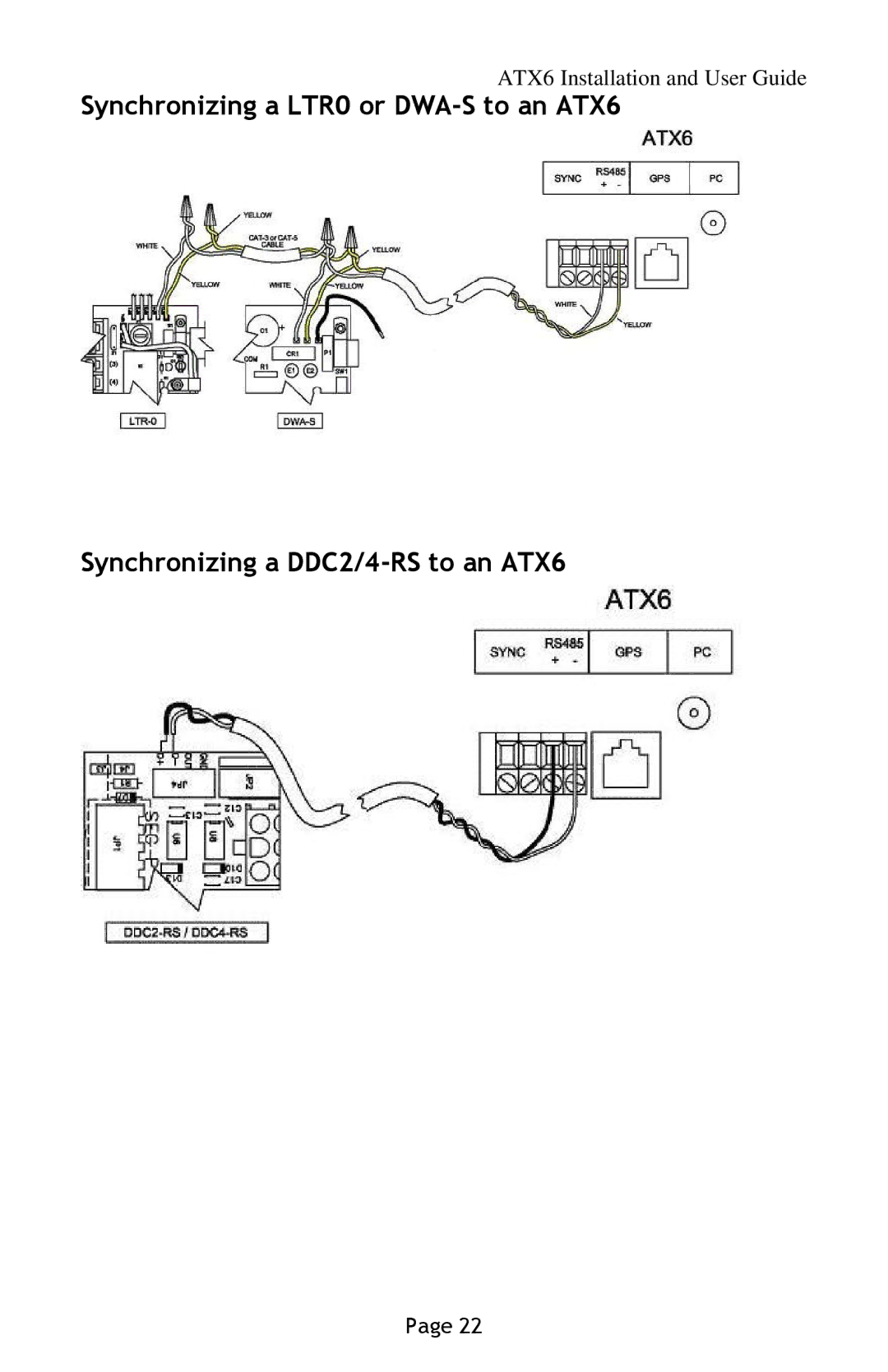 Lathem manual ATX6 Installation and User Guide 