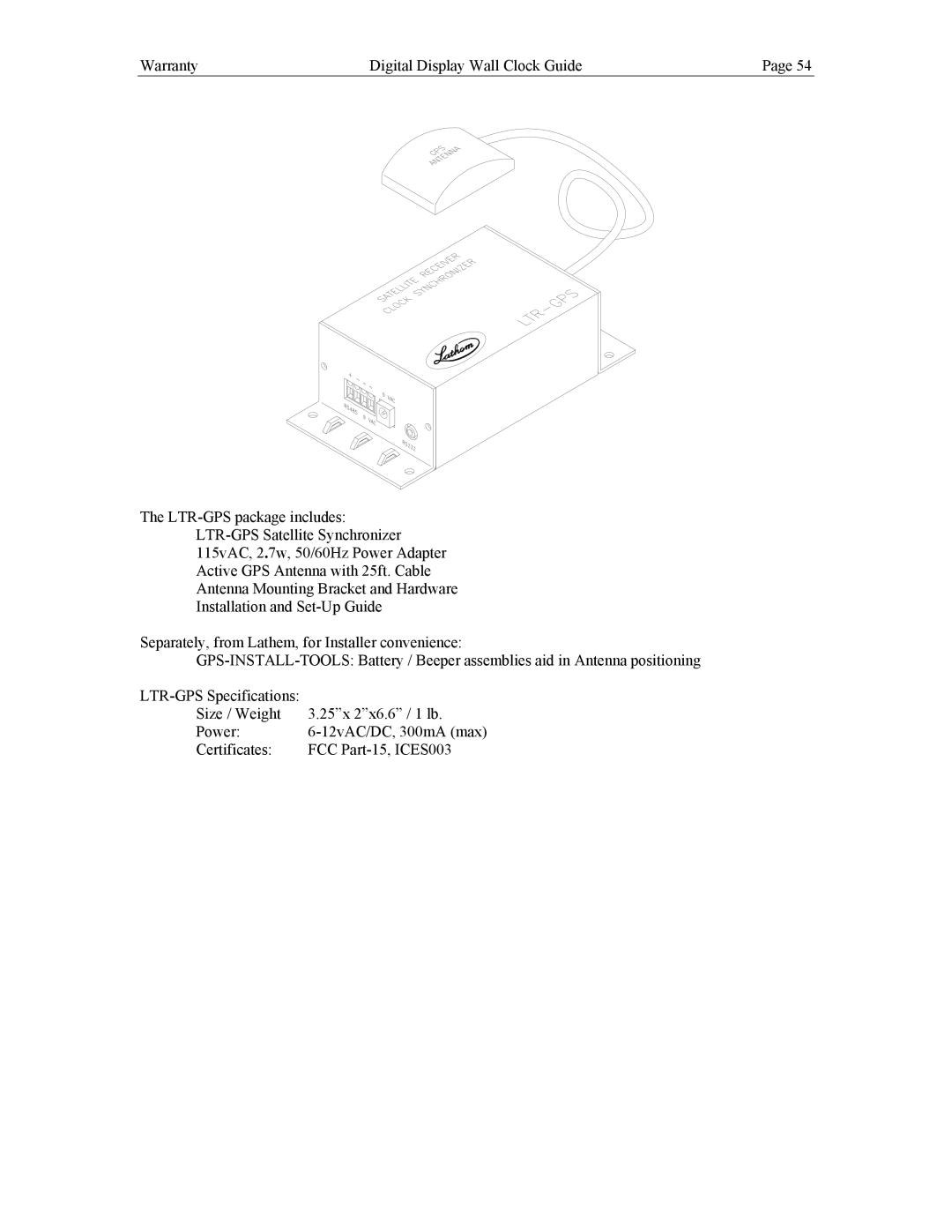 Lathem DDC2, DDC4 manual 