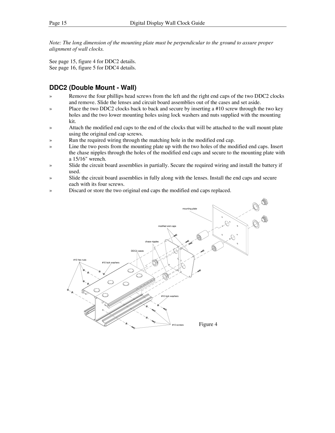 Lathem manual DDC2 Double Mount Wall 