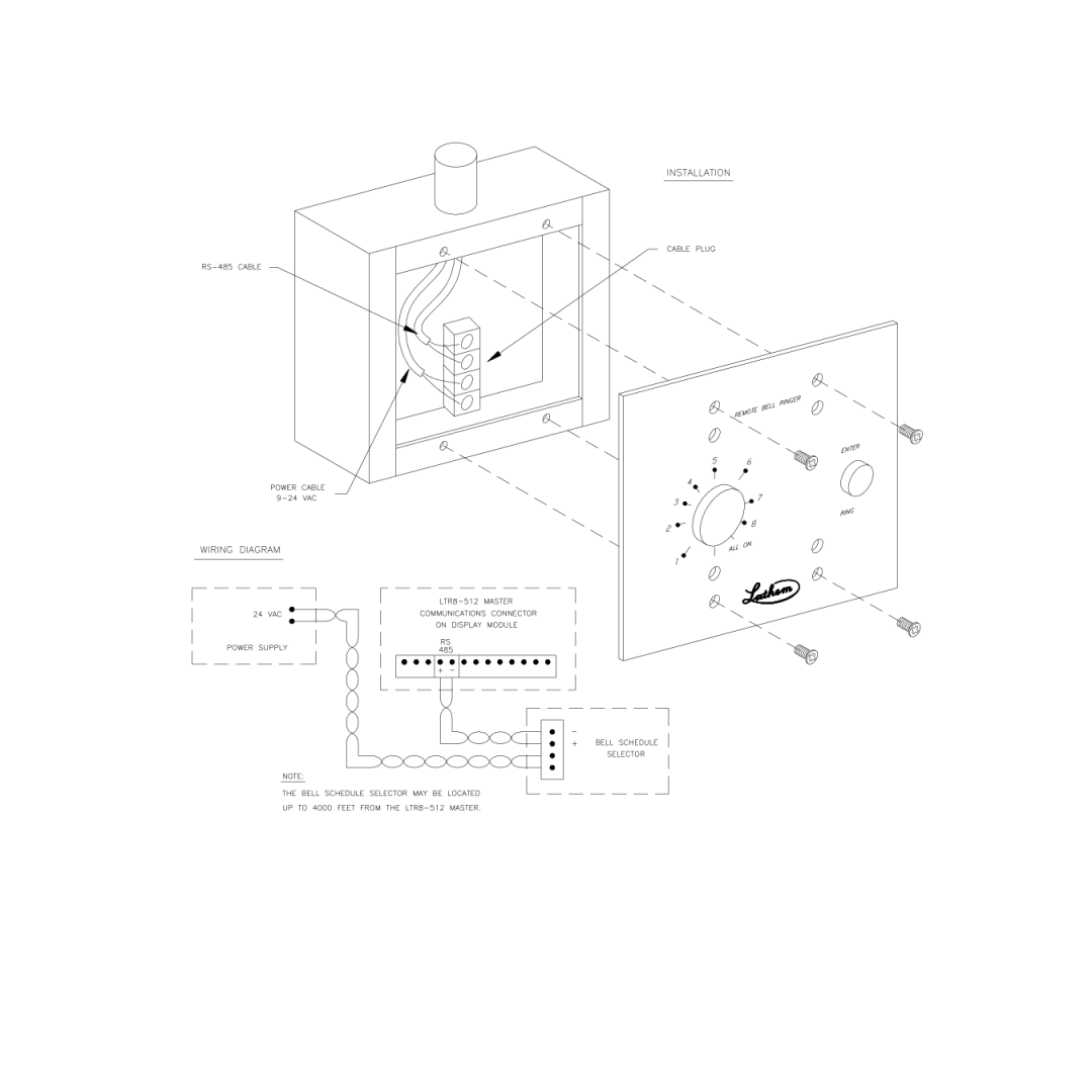 Lathem LTR-RBR manual 