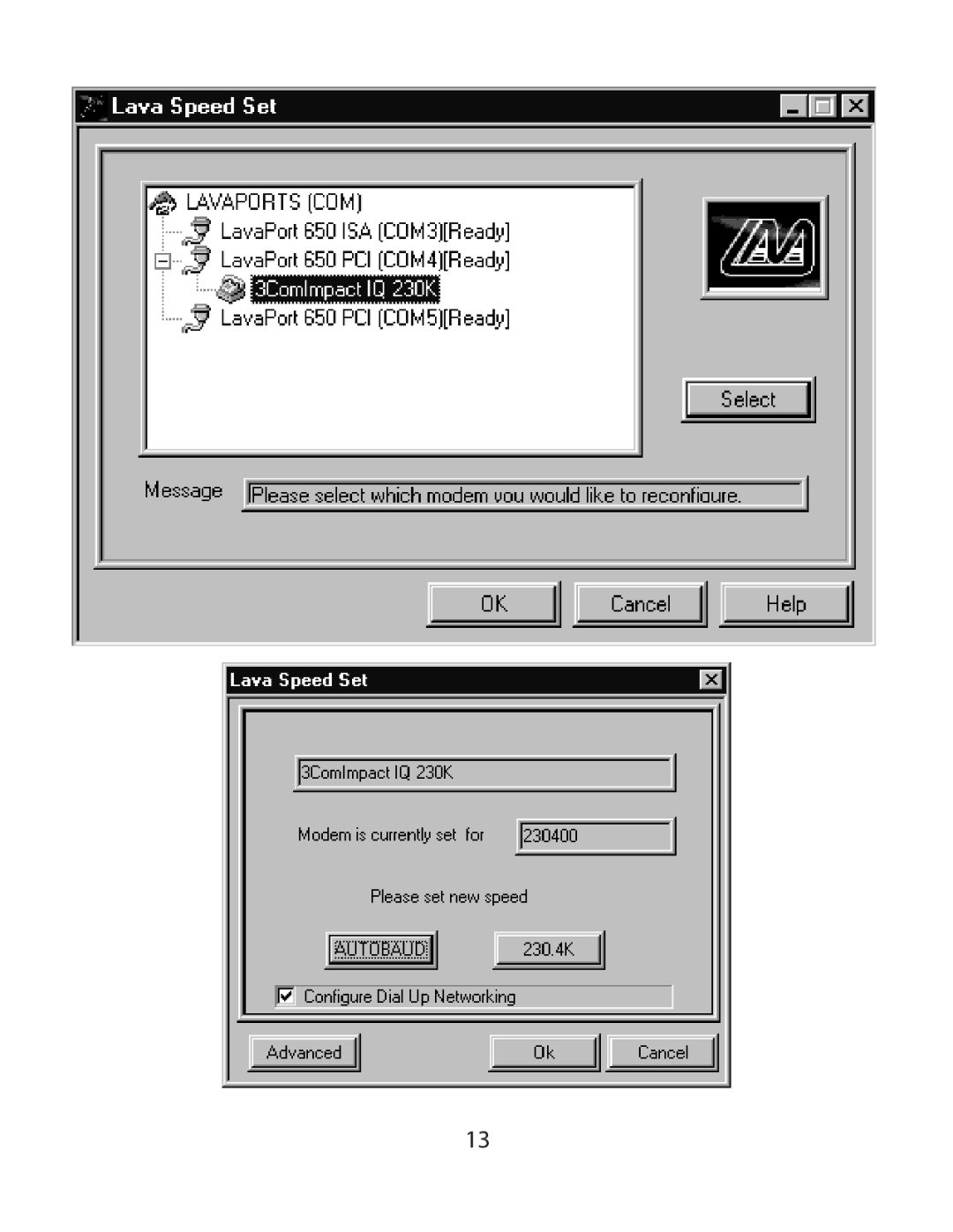 Lava Computer 650 installation manual 