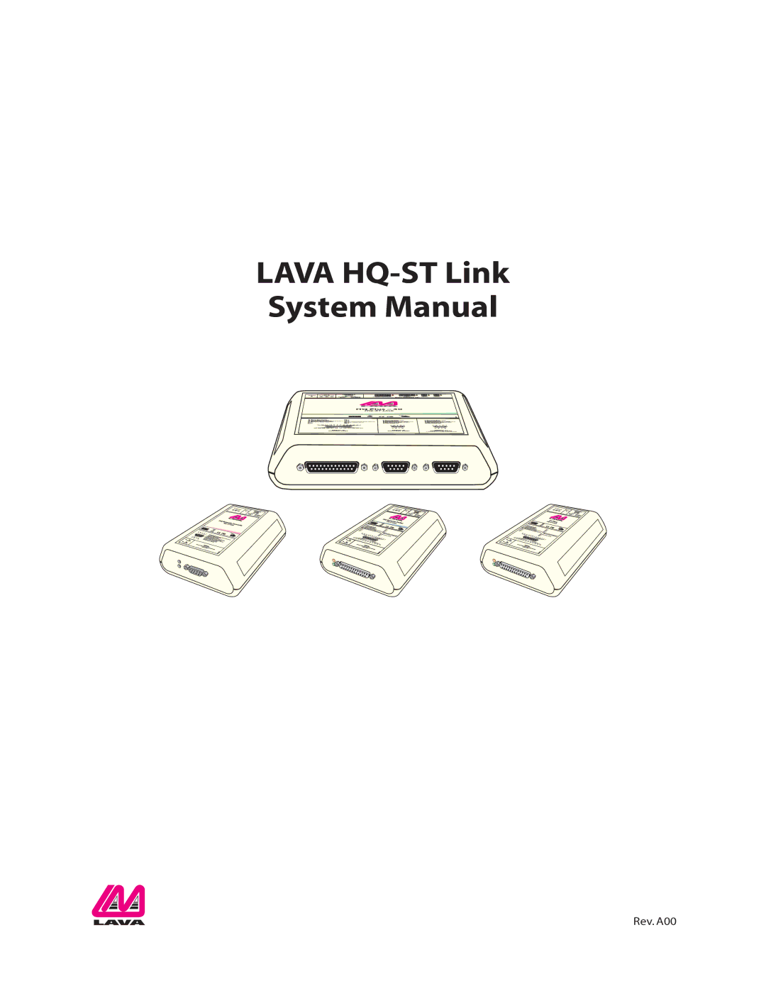 Lava Computer system manual Lava HQ-ST Link System Manual 