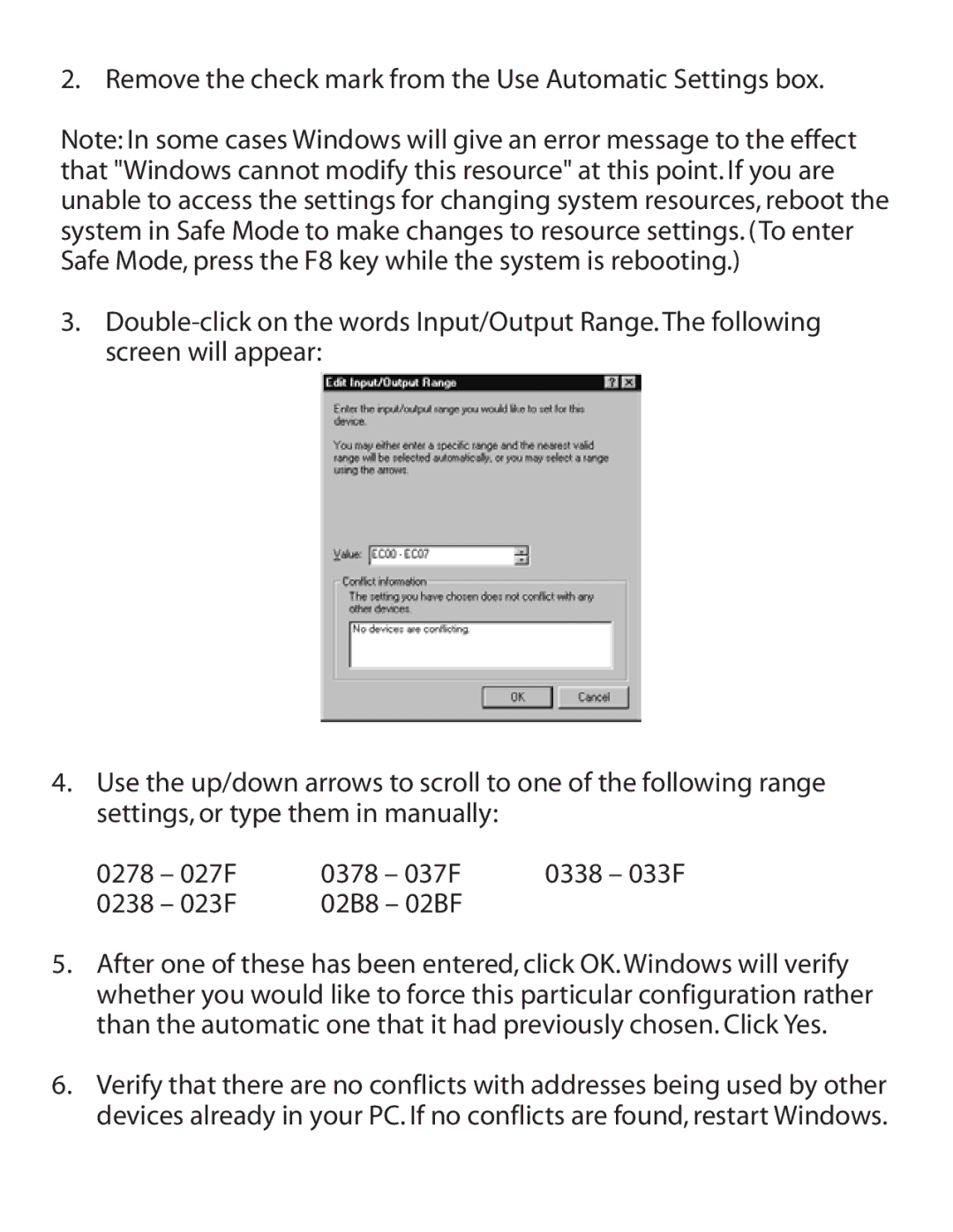 Lava Computer SP-PCI installation manual 0238 023F 02B8 02BF 