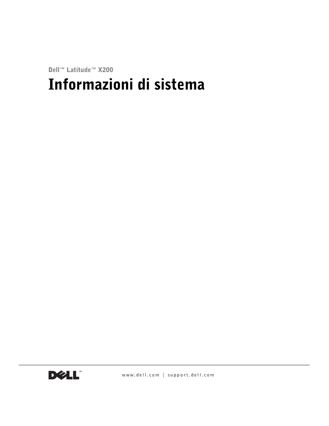 LeapFrog PP03S manual Informazioni di sistema 